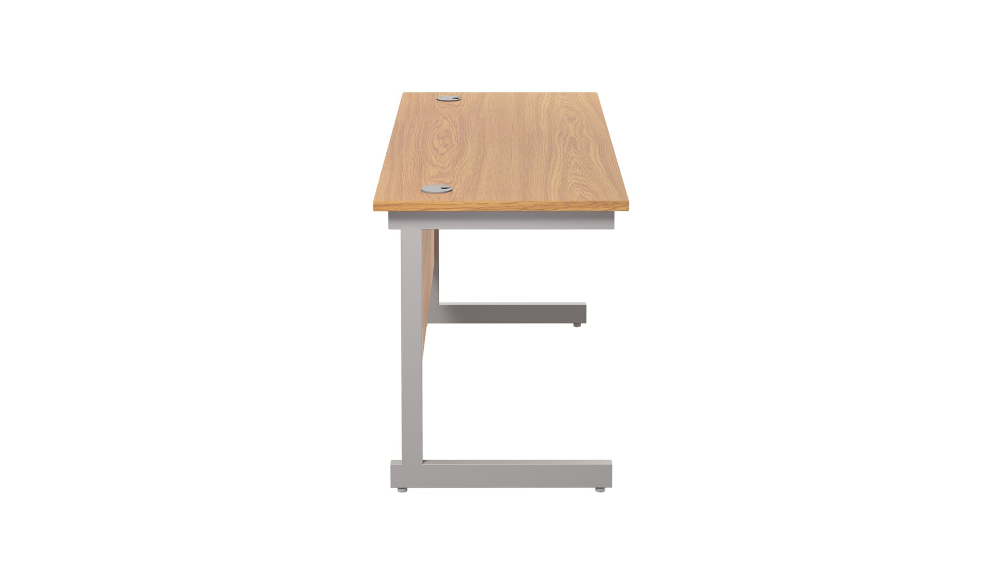 Single Upright Rectangular Desk: 600mm Deep (FSC)