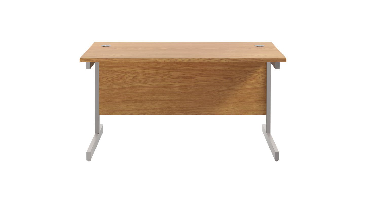 Single Upright Rectangular Desk: 800mm Deep (FSC)
