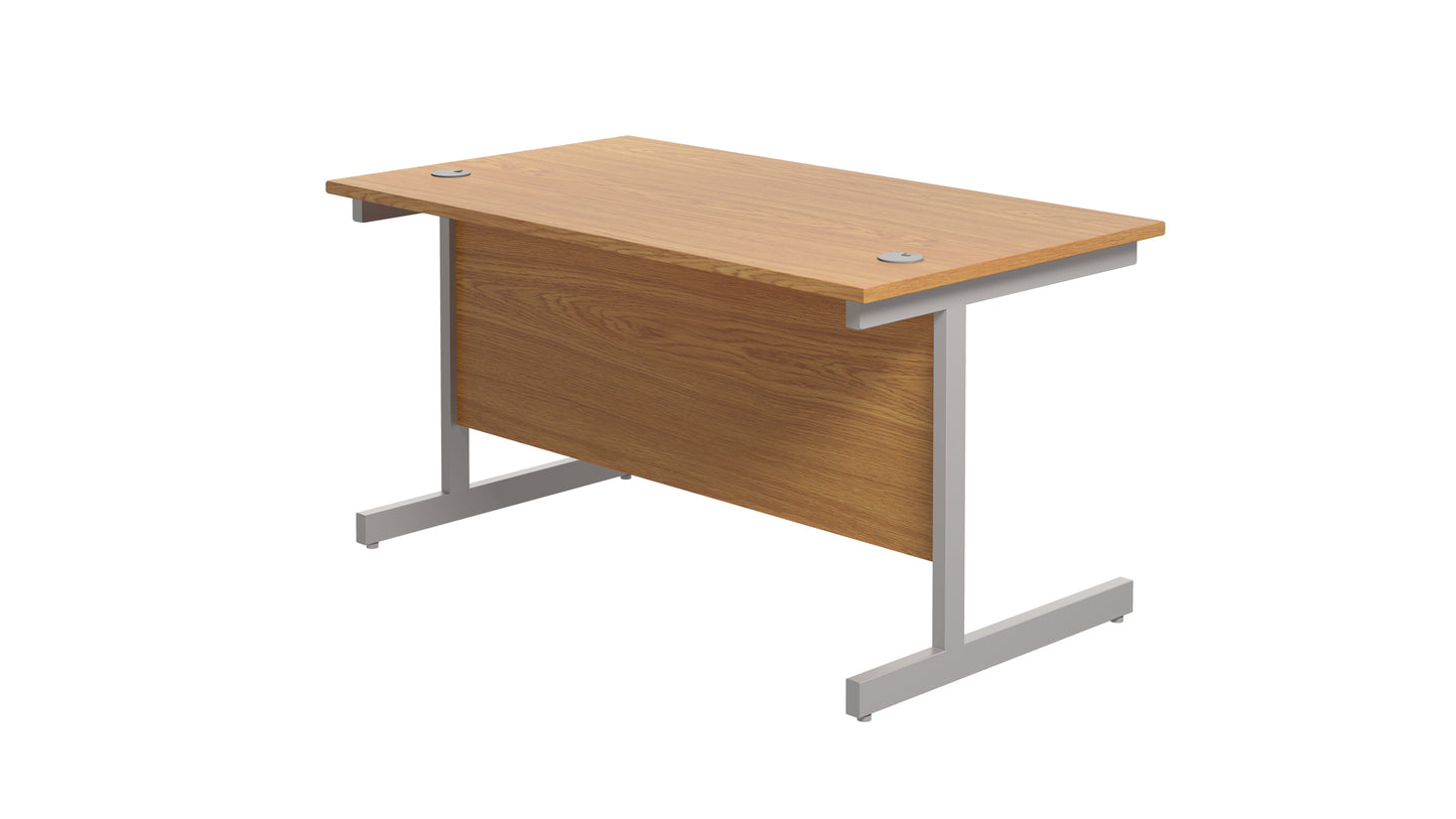 Single Upright Rectangular Desk: 800mm Deep (FSC)
