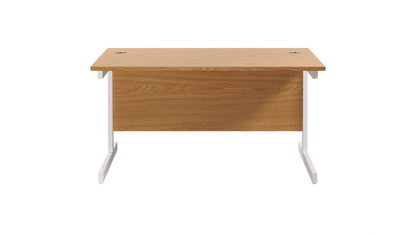 Single Upright Rectangular Desk: 800mm Deep (FSC)