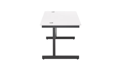 Single Upright Rectangular Desk: 800mm Deep (FSC)