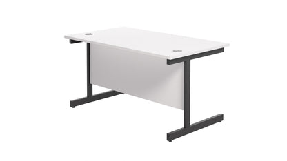 Single Upright Rectangular Desk: 800mm Deep (FSC)