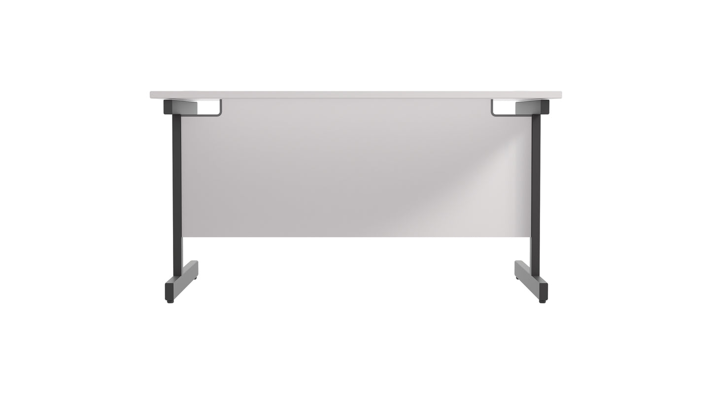 Single Upright Rectangular Desk: 800mm Deep (FSC)