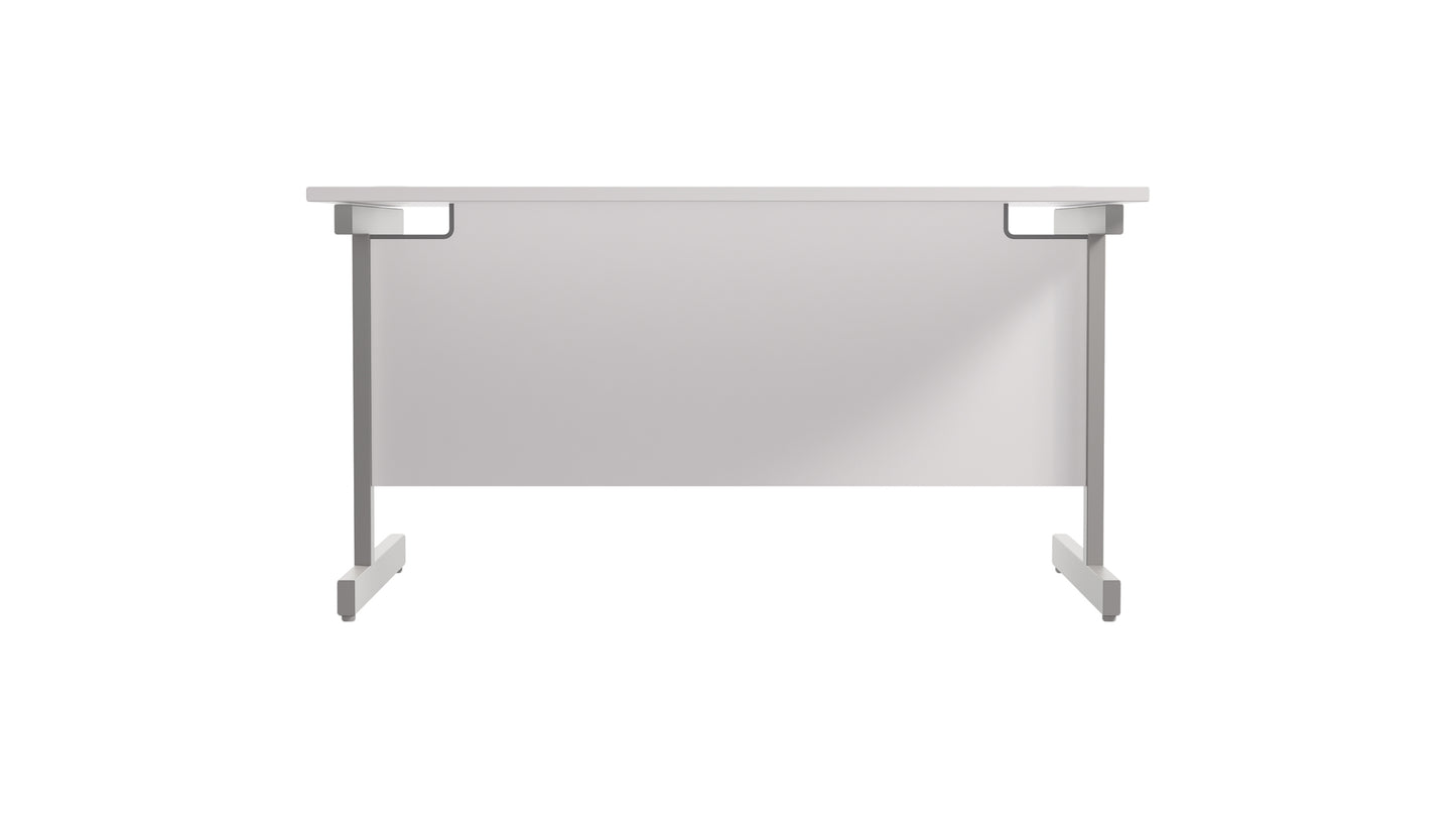 Single Upright Rectangular Desk: 800mm Deep (FSC)