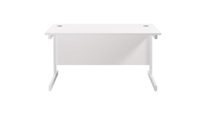 Single Upright Rectangular Desk: 800mm Deep (FSC)