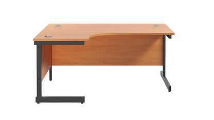 Single Upright Left Hand Radial Desk (FSC)
