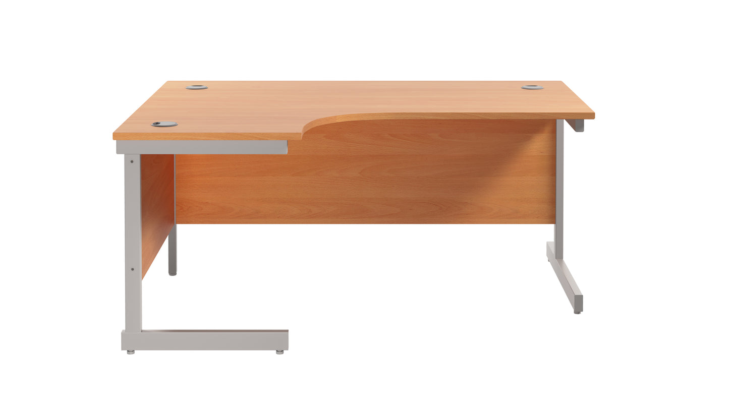 Single Upright Left Hand Radial Desk (FSC)