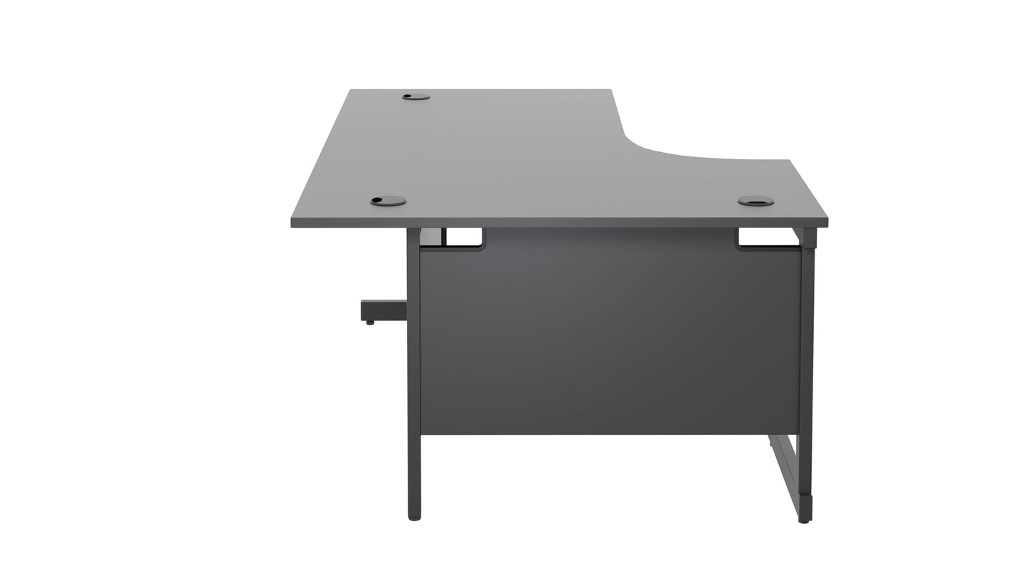 Single Upright Left Hand Radial Desk (FSC)
