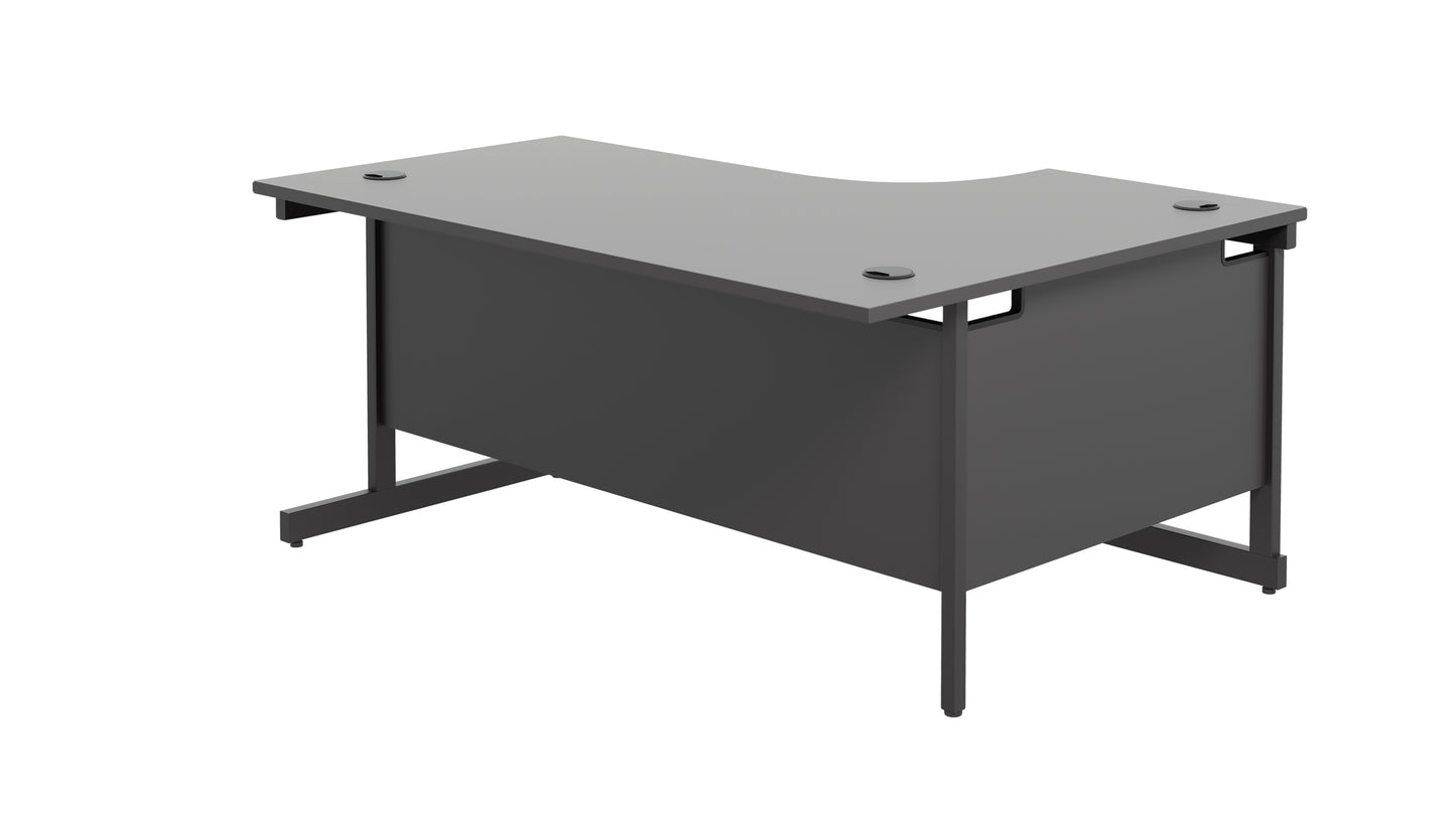 Single Upright Left Hand Radial Desk (FSC)