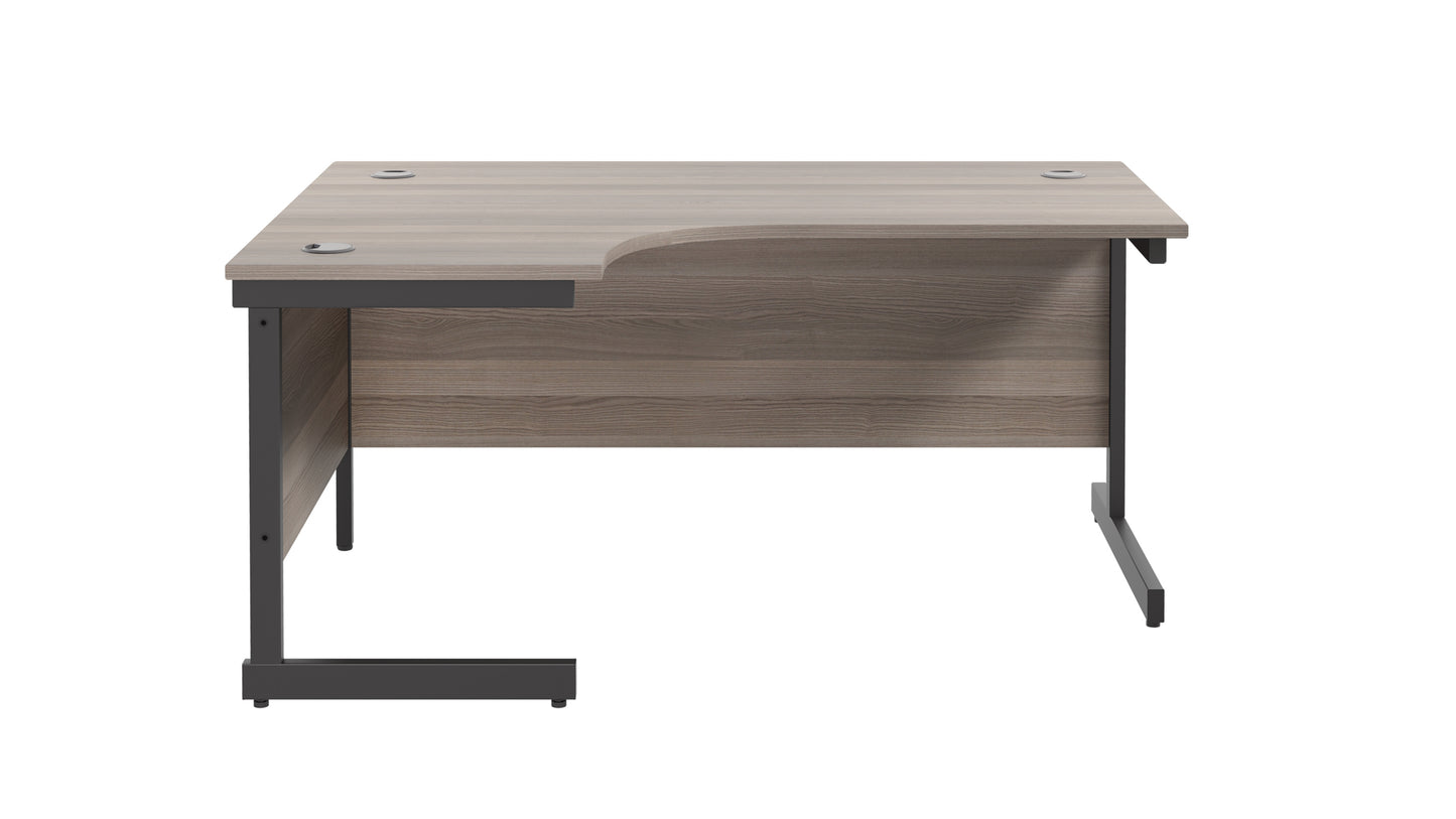 Single Upright Left Hand Radial Desk (FSC)