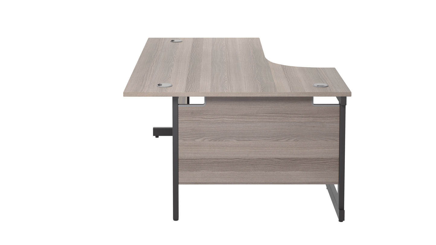 Single Upright Left Hand Radial Desk (FSC)