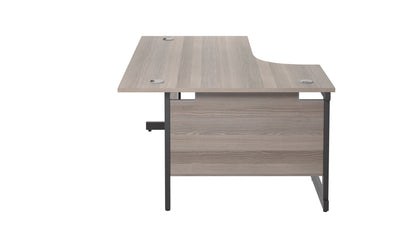 Single Upright Left Hand Radial Desk (FSC)
