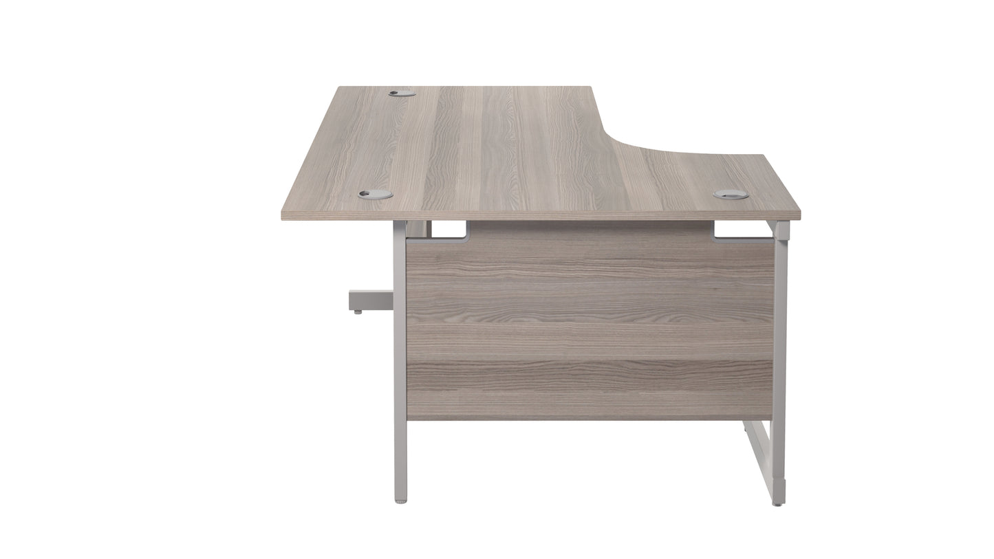 Single Upright Left Hand Radial Desk (FSC)