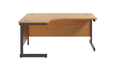 Single Upright Left Hand Radial Desk (FSC)