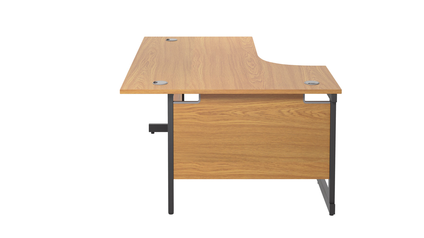 Single Upright Left Hand Radial Desk (FSC)