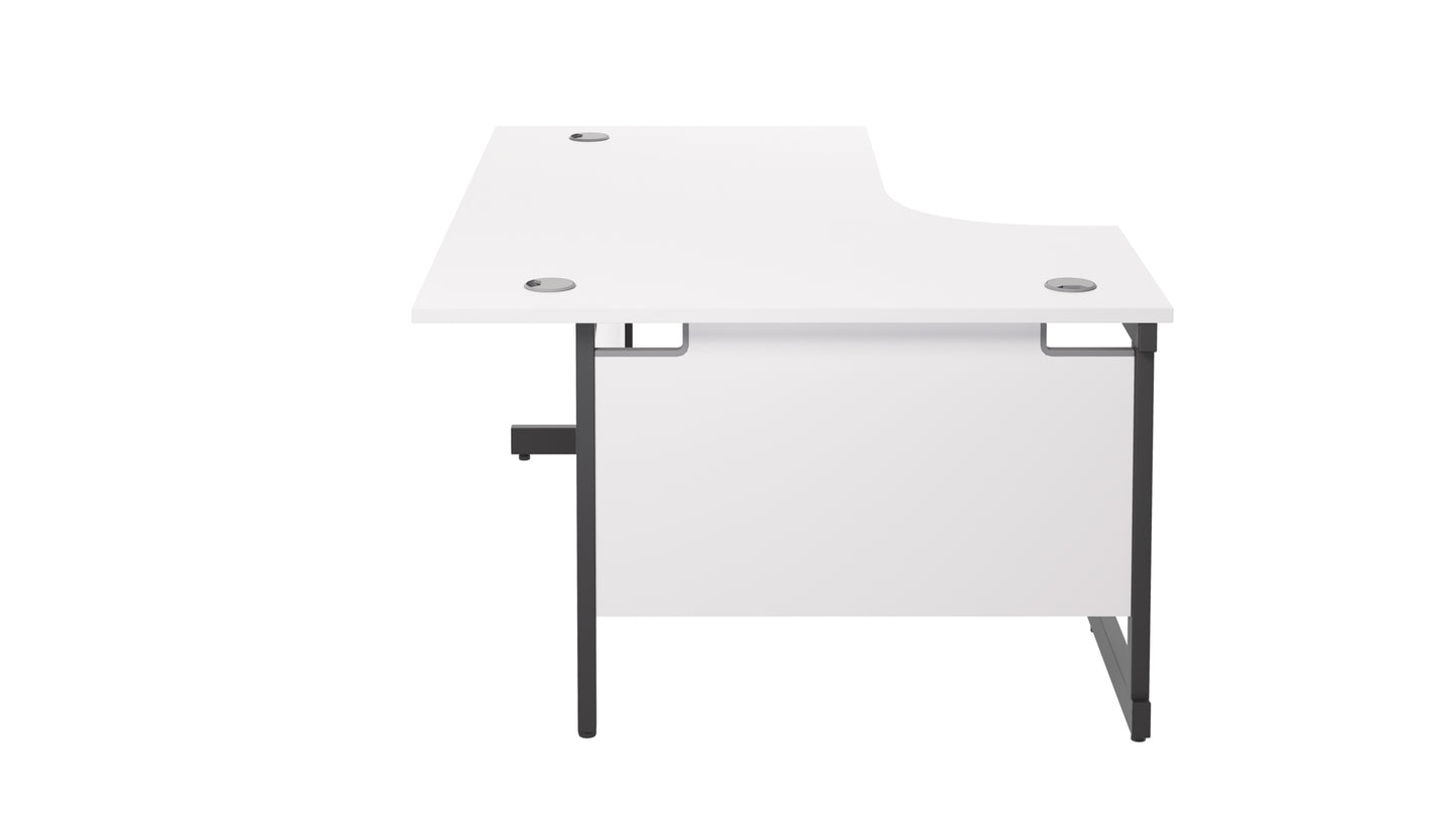 Single Upright Left Hand Radial Desk (FSC)