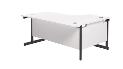 Single Upright Left Hand Radial Desk (FSC)