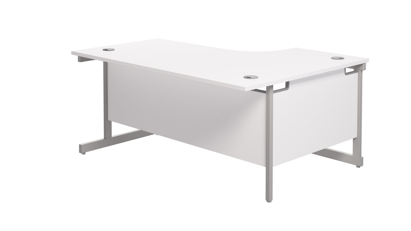 Single Upright Left Hand Radial Desk (FSC)