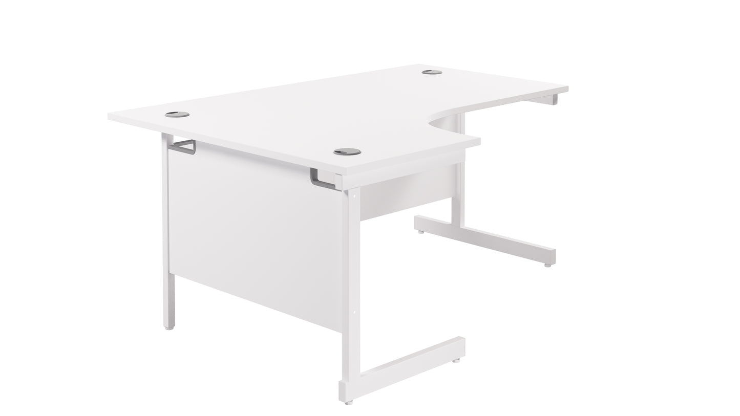 Aztec|Single Upright|Left Hand|Radial Desk|1600x1200|White-White