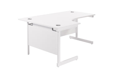 Aztec|Single Upright|Left Hand|Radial Desk|1600x1200|White-White