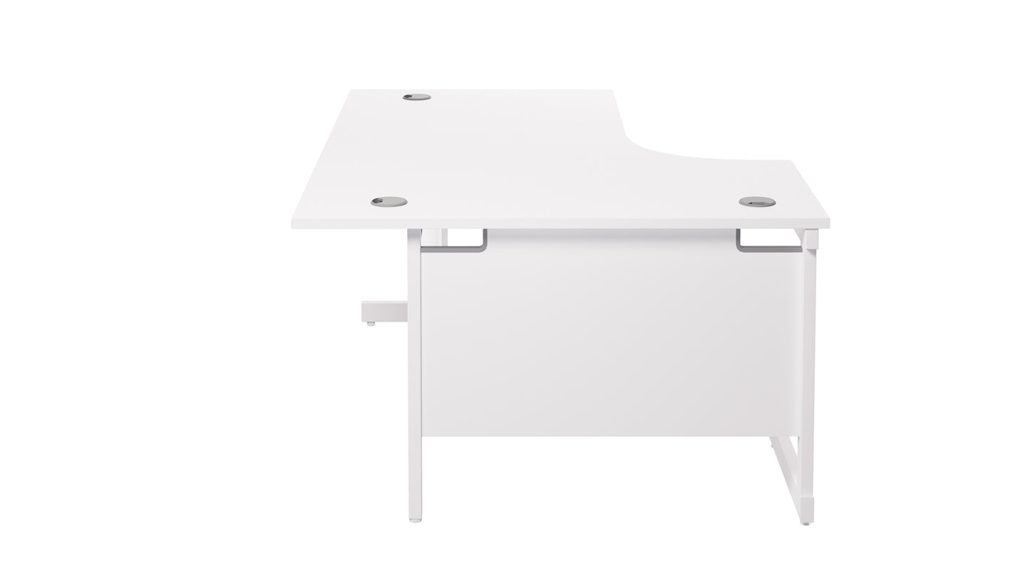 Single Upright Left Hand Radial Desk (FSC)
