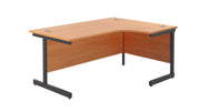 Single Upright Right Hand Radial Desk (FSC)
