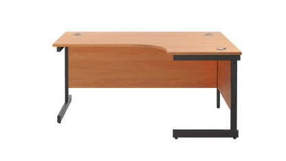 Single Upright Right Hand Radial Desk (FSC)