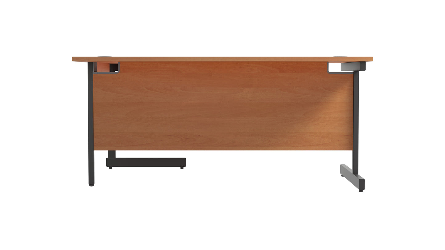 Single Upright Right Hand Radial Desk (FSC)