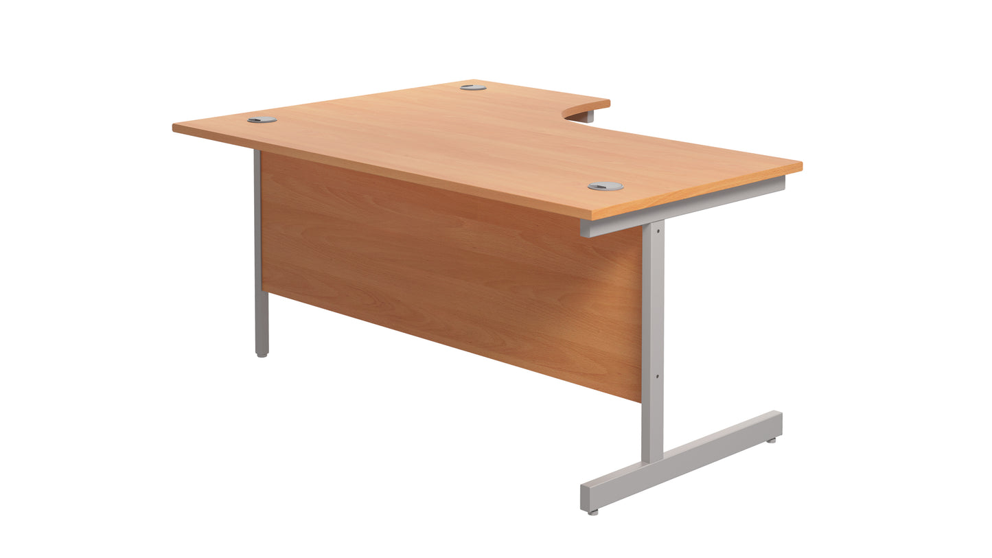 Single Upright Right Hand Radial Desk (FSC)