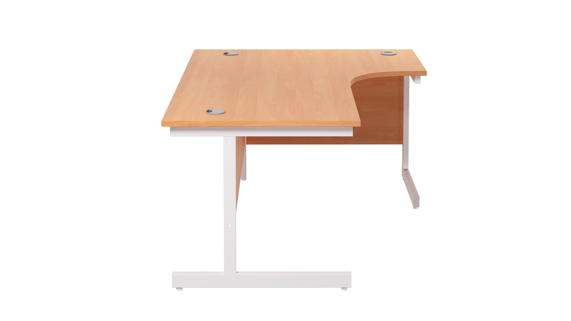 Single Upright Right Hand Radial Desk (FSC)