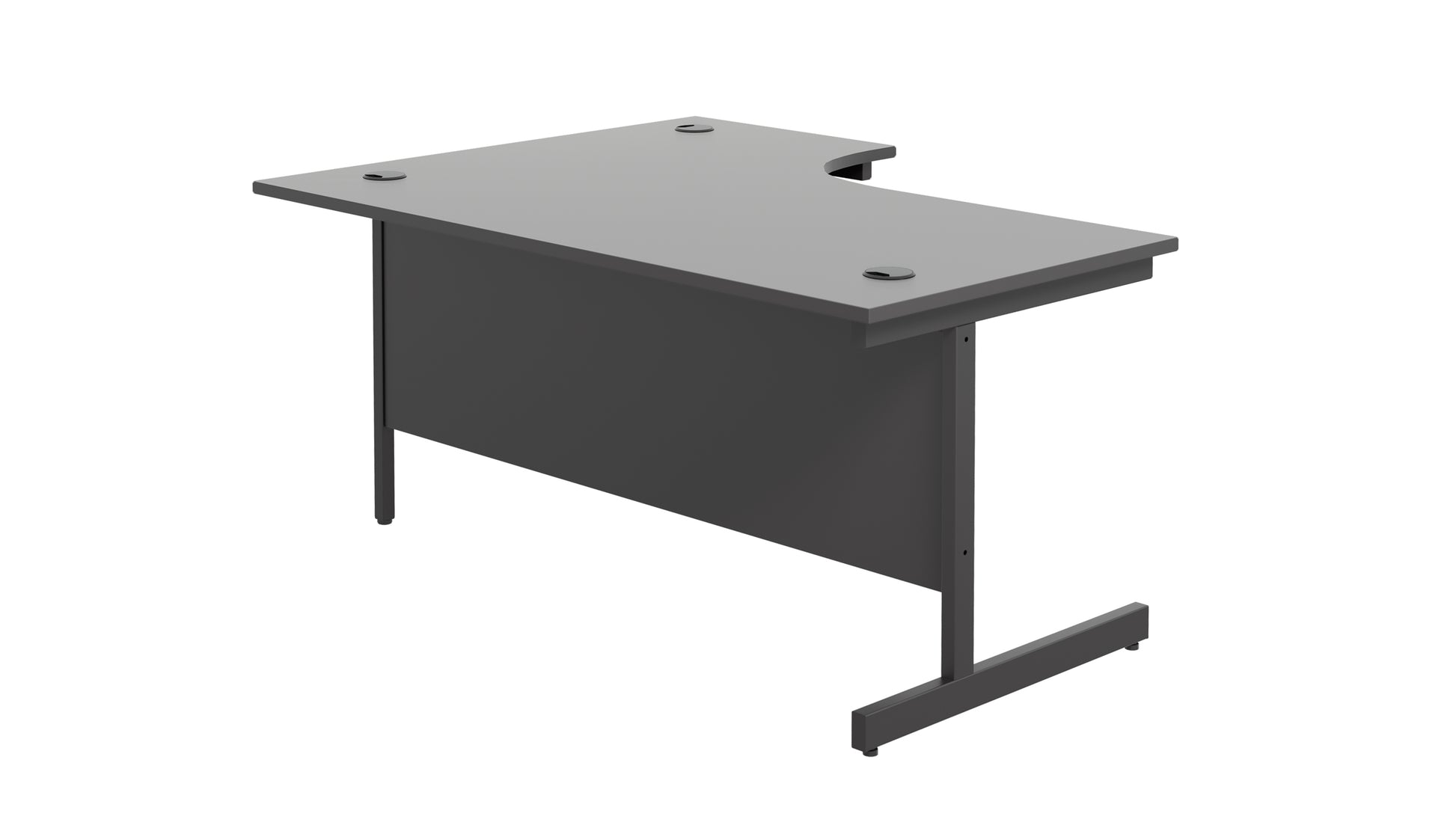 Single Upright Right Hand Radial Desk (FSC)