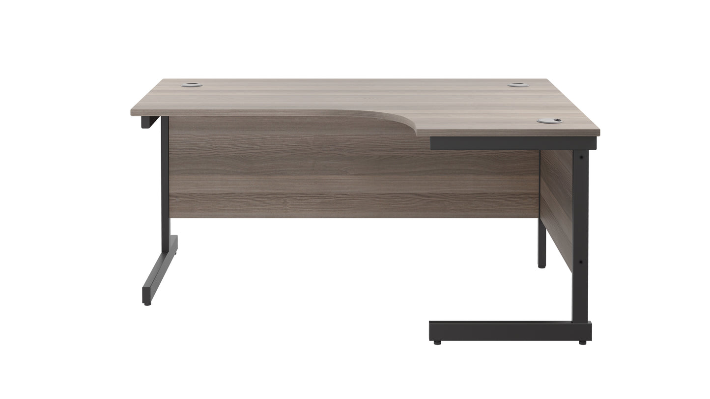 Single Upright Right Hand Radial Desk (FSC)