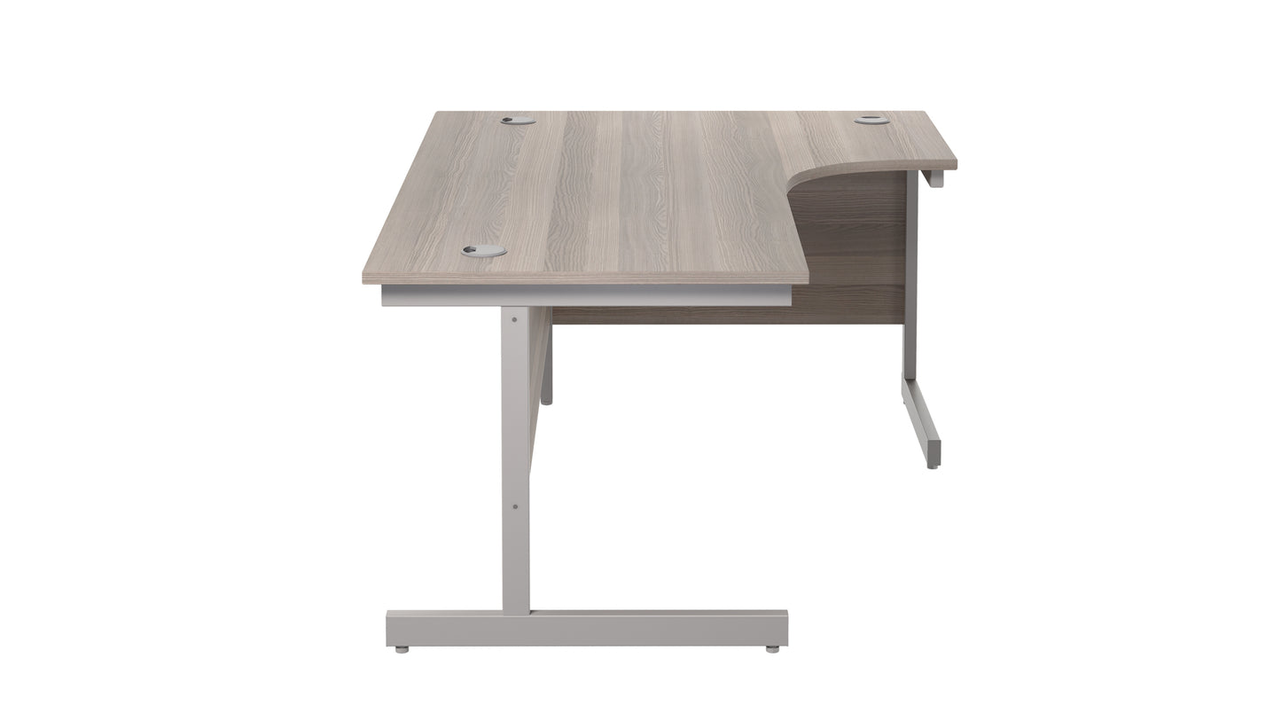 Single Upright Right Hand Radial Desk (FSC)