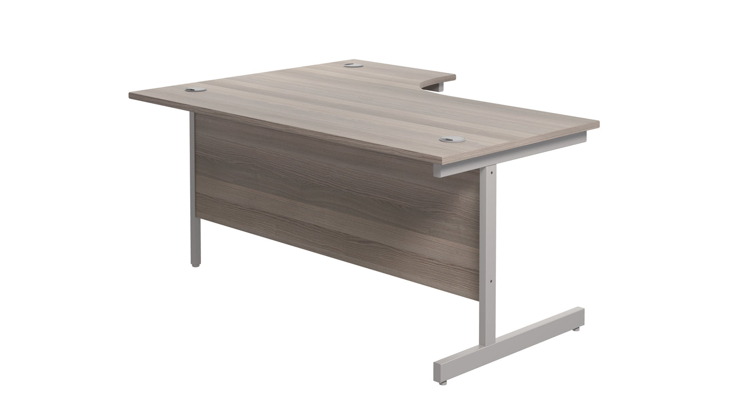Single Upright Right Hand Radial Desk (FSC)