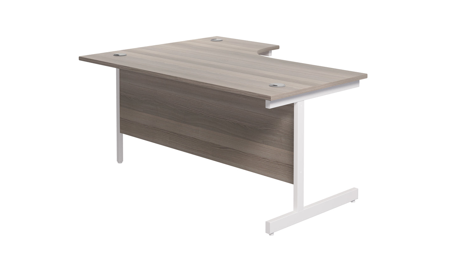 Single Upright Right Hand Radial Desk (FSC)