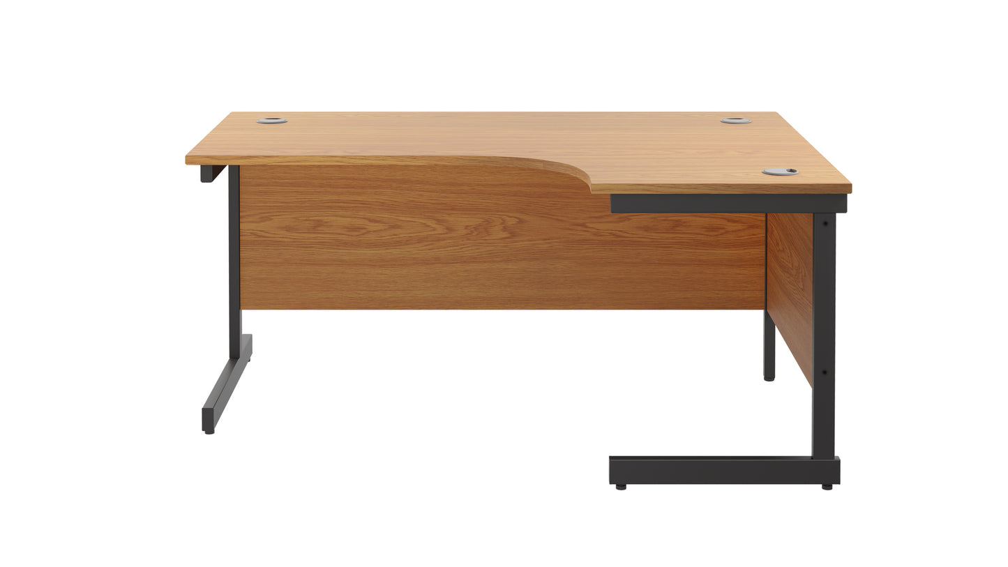 Single Upright Right Hand Radial Desk (FSC)