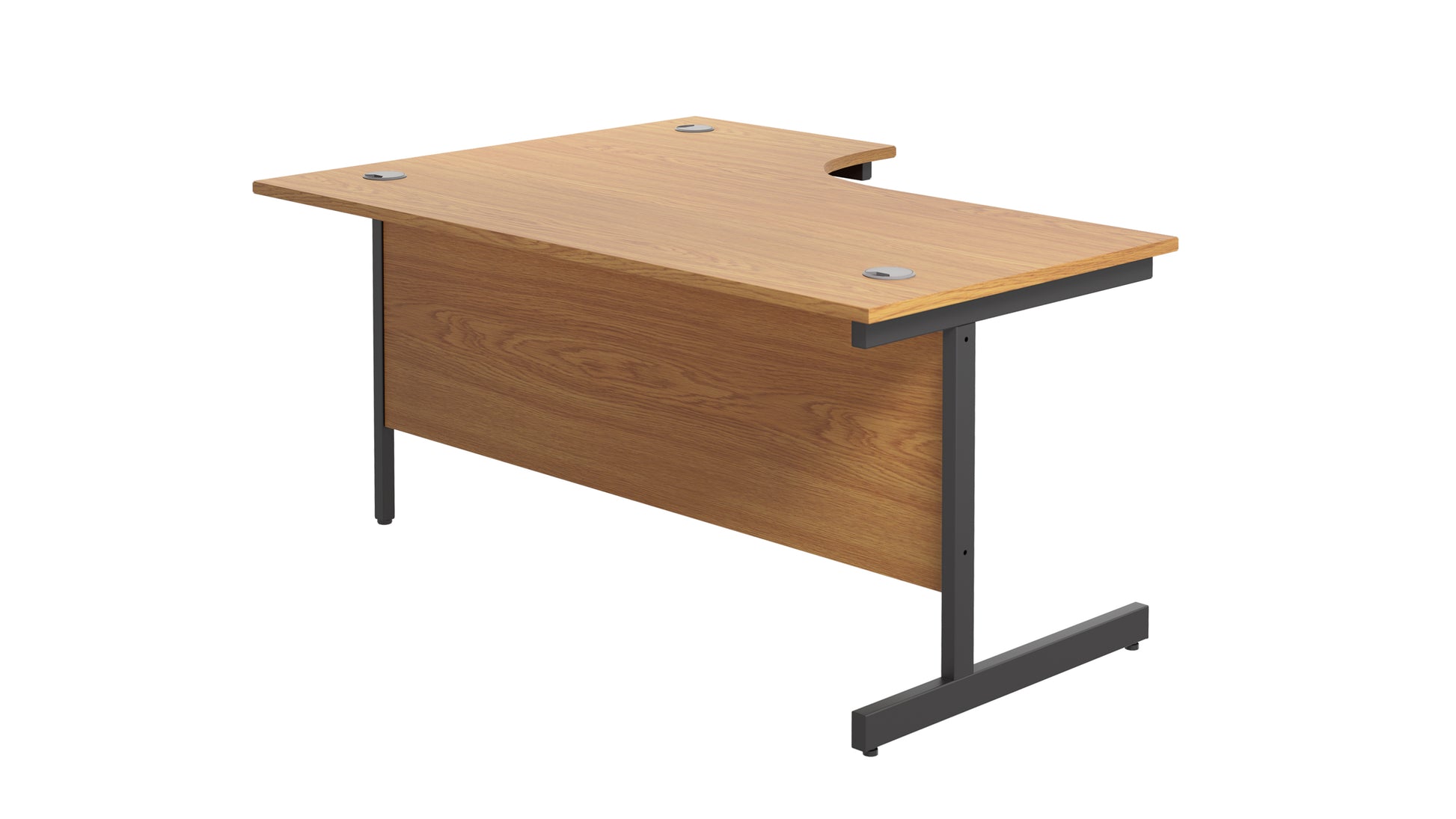Single Upright Right Hand Radial Desk (FSC)