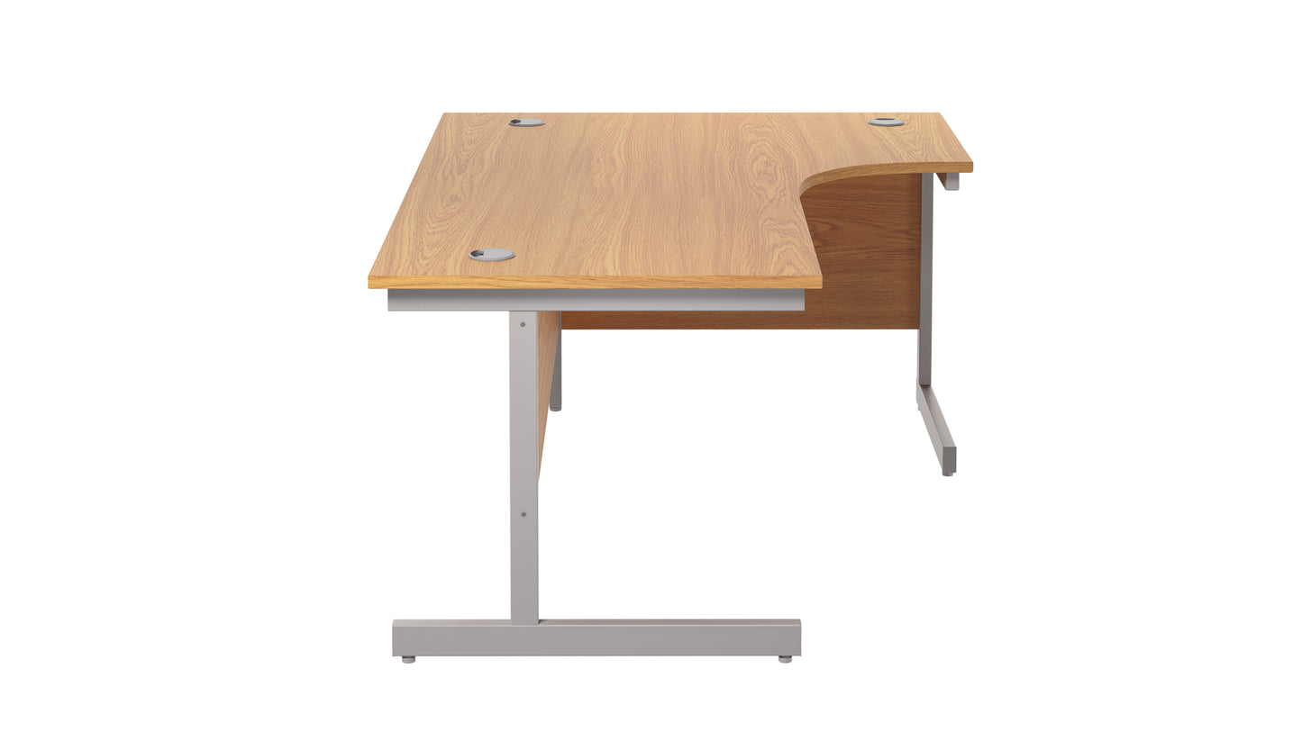Single Upright Right Hand Radial Desk (FSC)