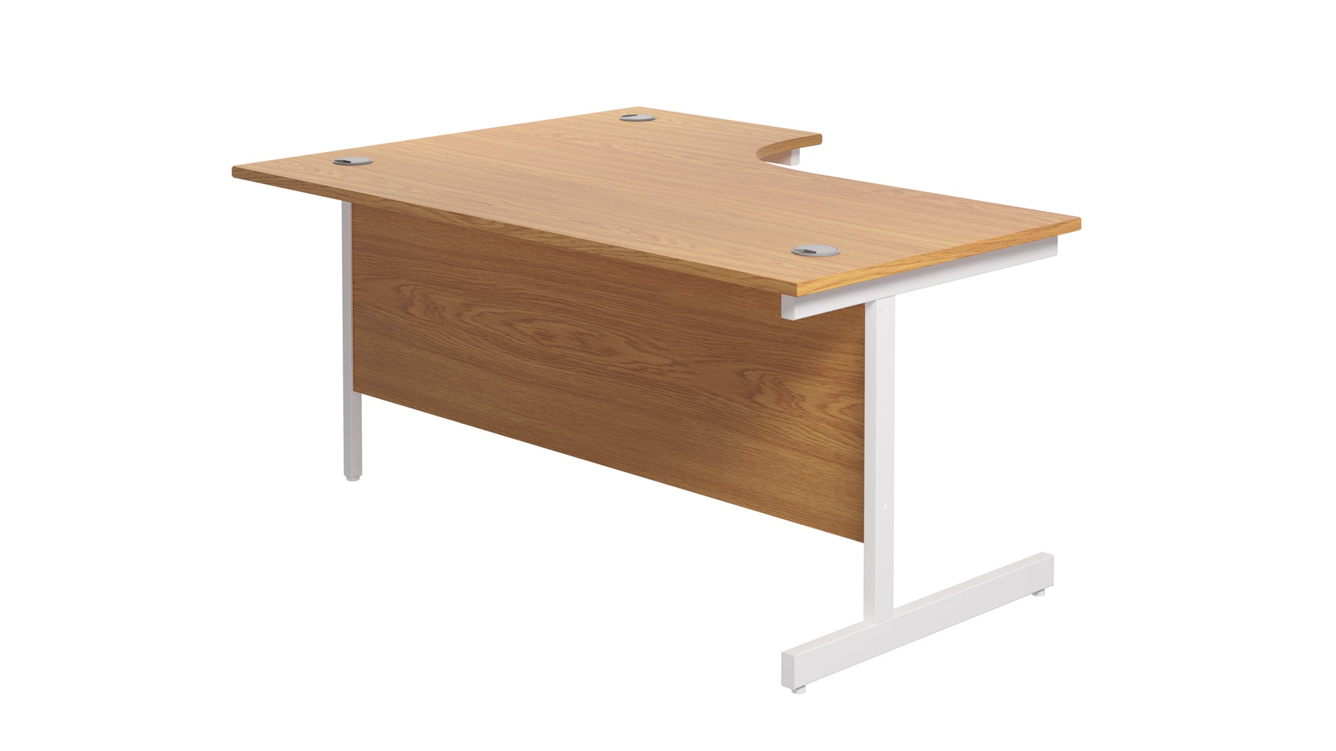 Single Upright Right Hand Radial Desk (FSC)
