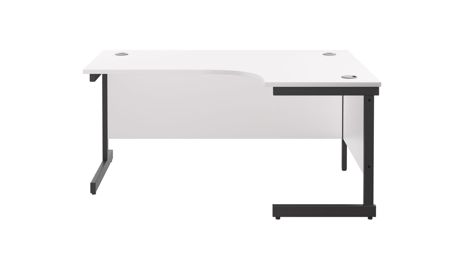 Single Upright Right Hand Radial Desk (FSC)