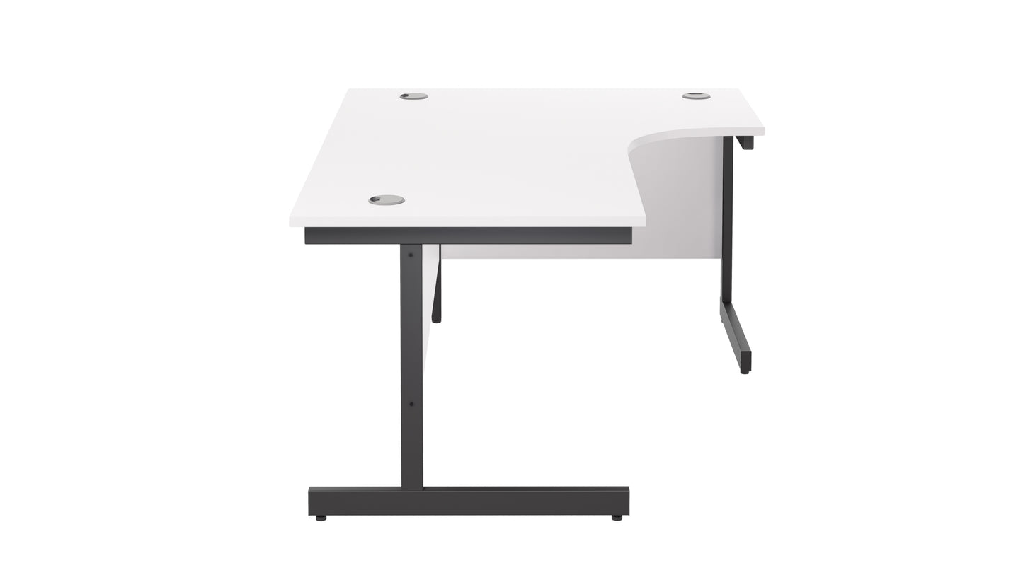 Single Upright Right Hand Radial Desk (FSC)