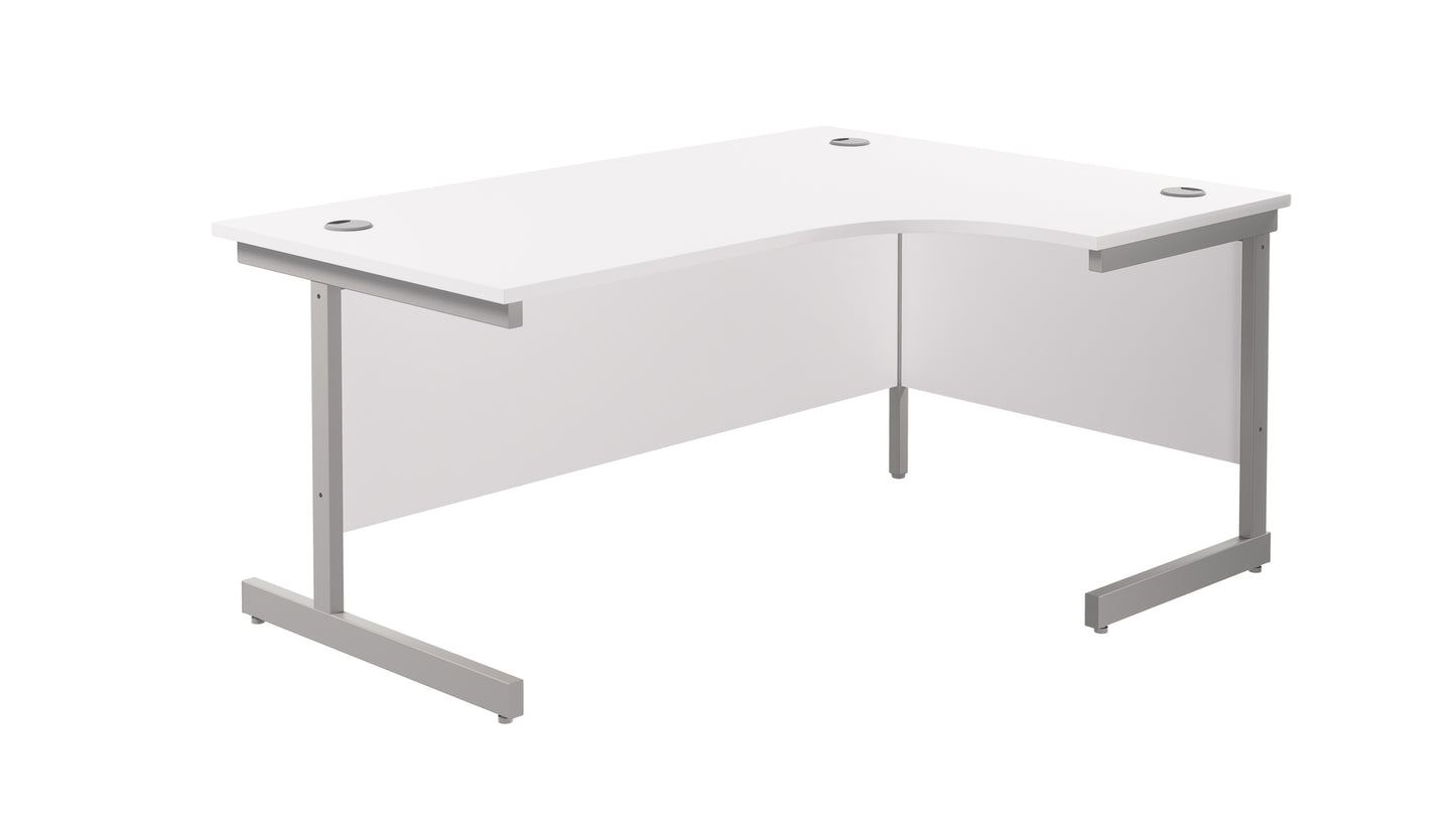 Aztec|Single Upright|Right Hand|Radial Desk|1600x1200|White-Silver