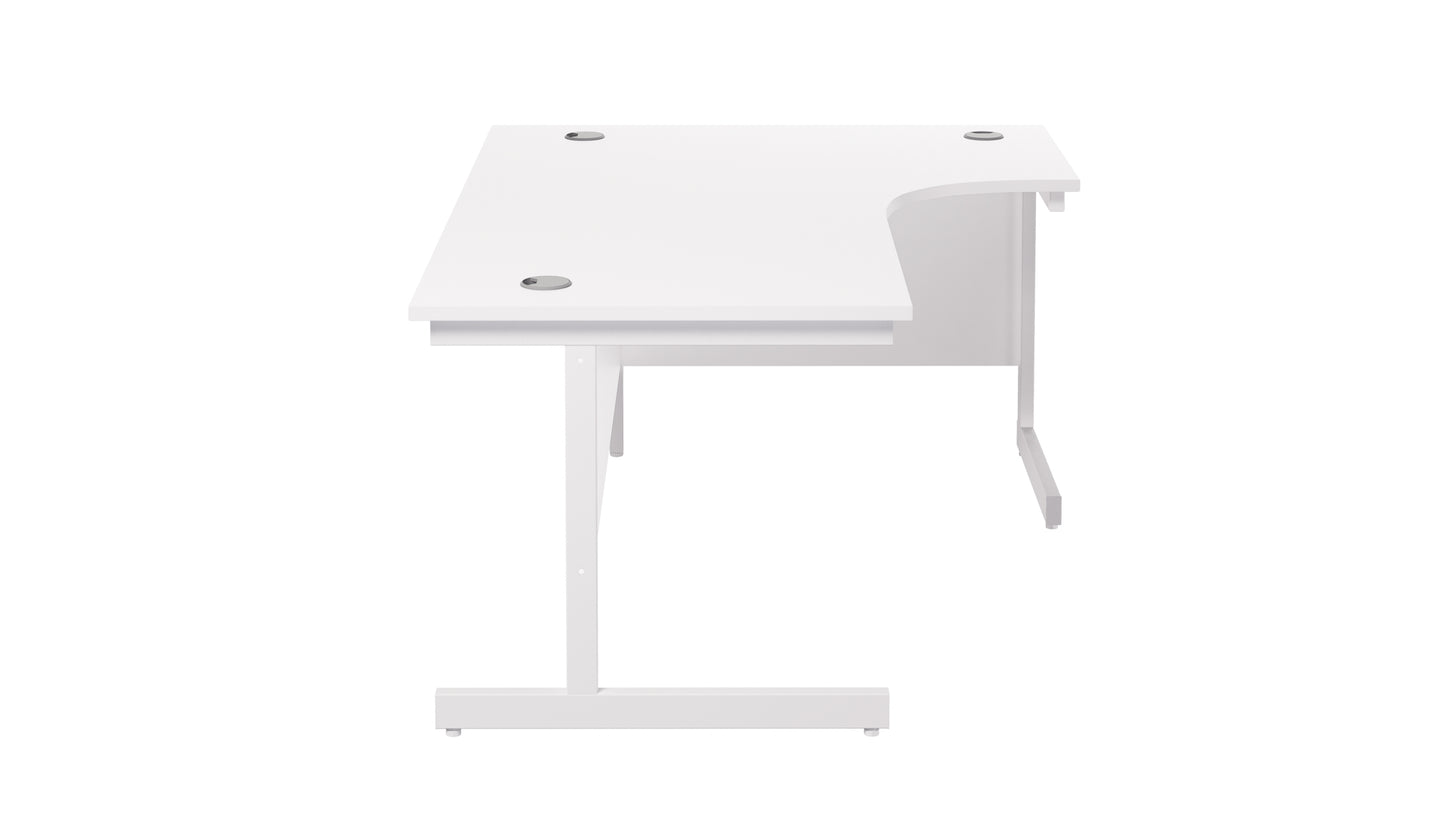 Single Upright Right Hand Radial Desk (FSC)
