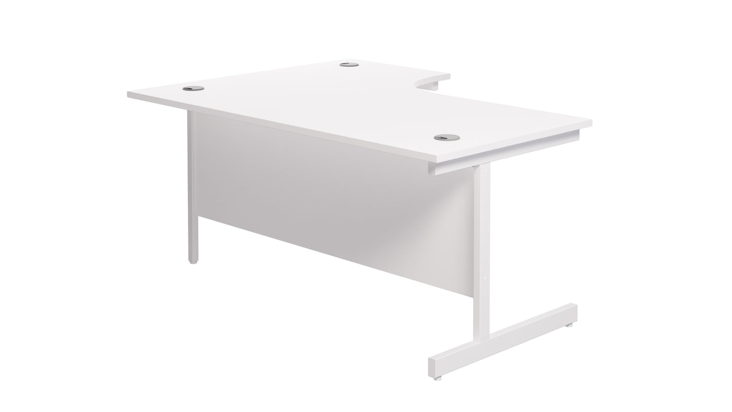 Single Upright Right Hand Radial Desk (FSC)