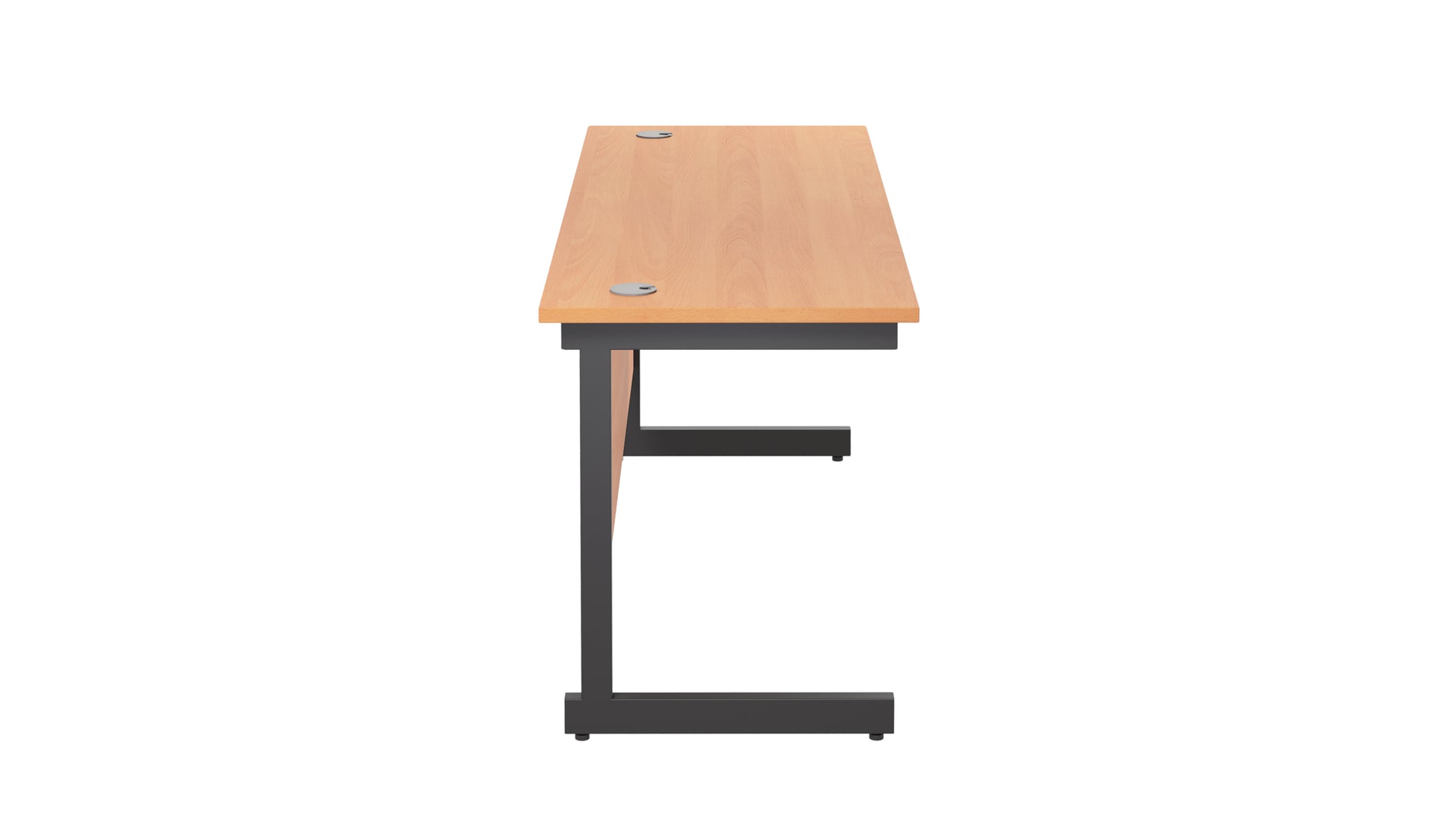 Single Upright Rectangular Desk: 600mm Deep (FSC)