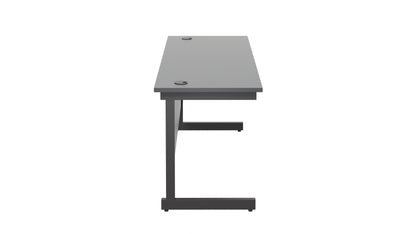 Single Upright Rectangular Desk: 600mm Deep (FSC)
