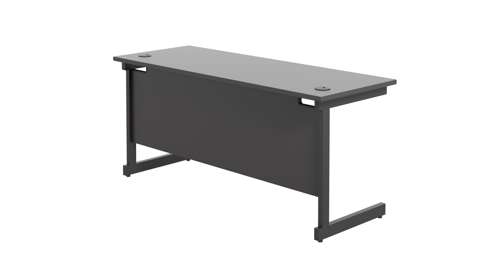 Single Upright Rectangular Desk: 600mm Deep (FSC)