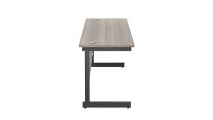 Single Upright Rectangular Desk: 600mm Deep (FSC)