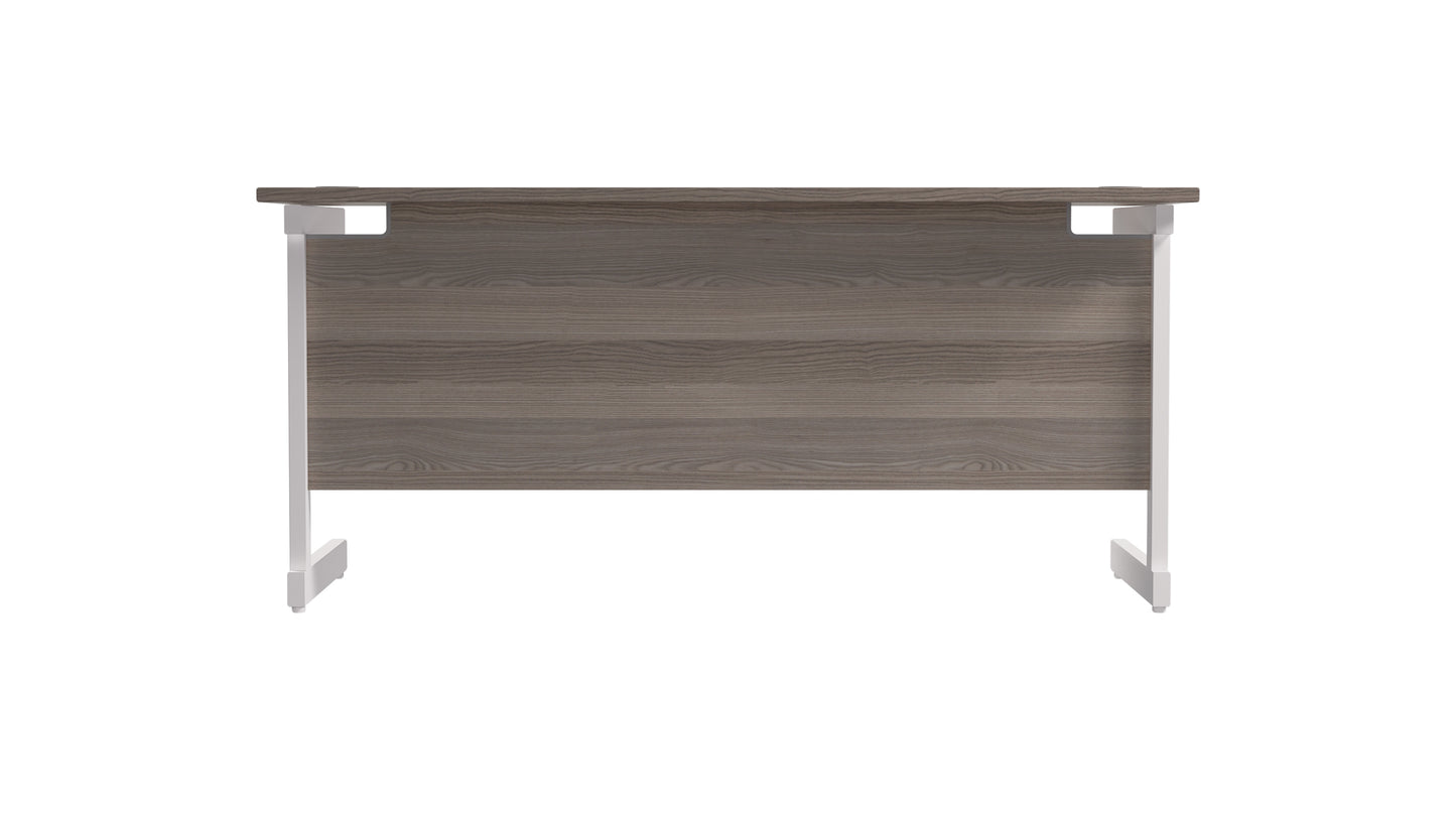 Single Upright Rectangular Desk: 600mm Deep (FSC)