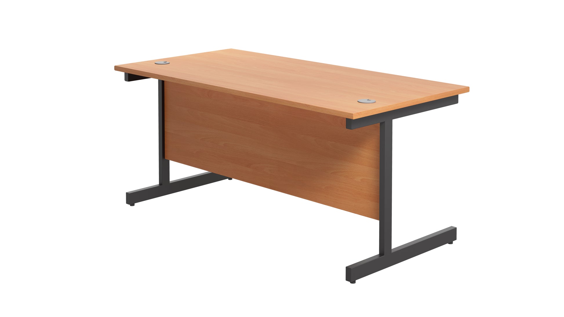 Single Upright Rectangular Desk: 800mm Deep (FSC)